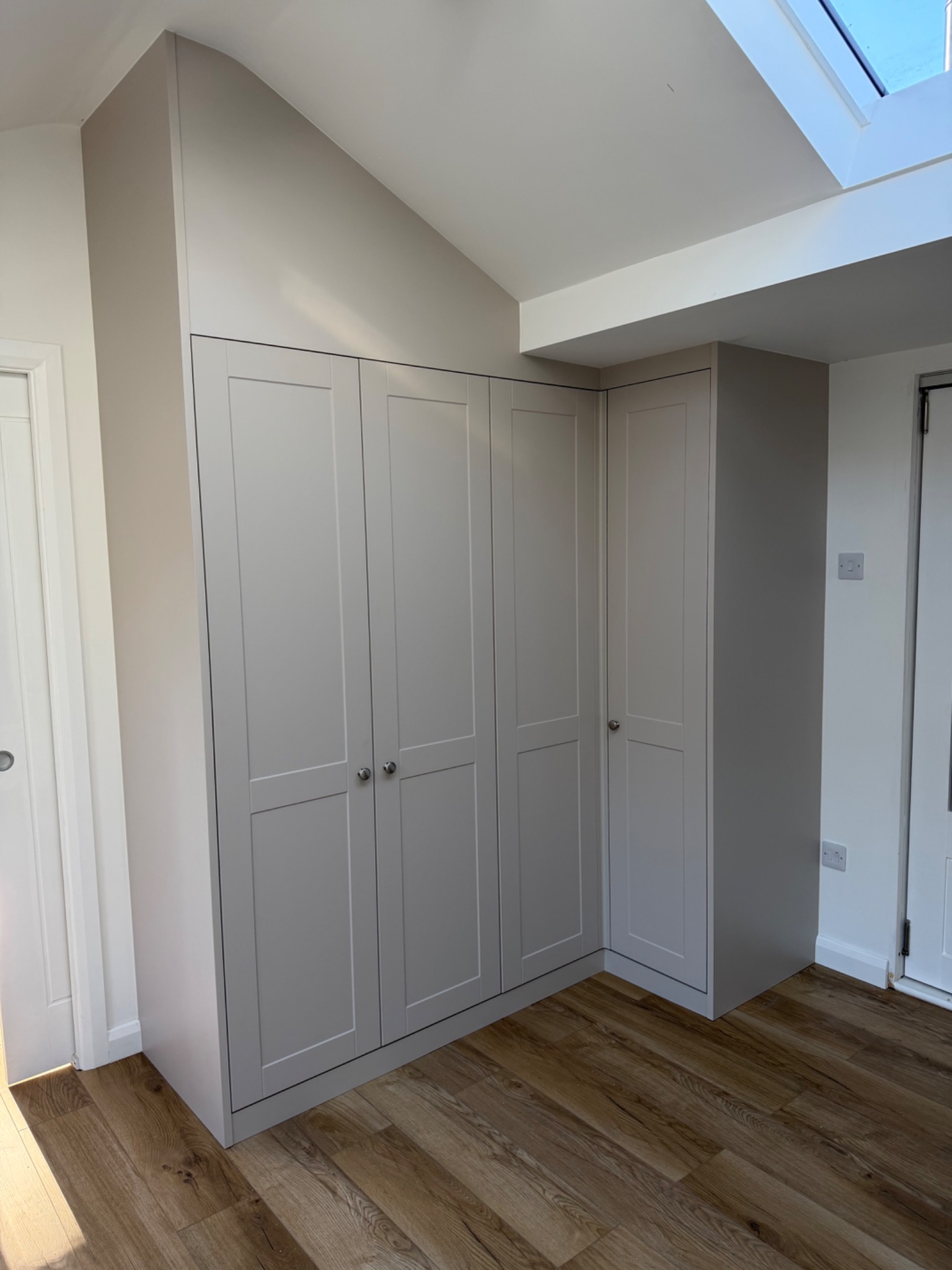 Angled Fitted Wardrobes